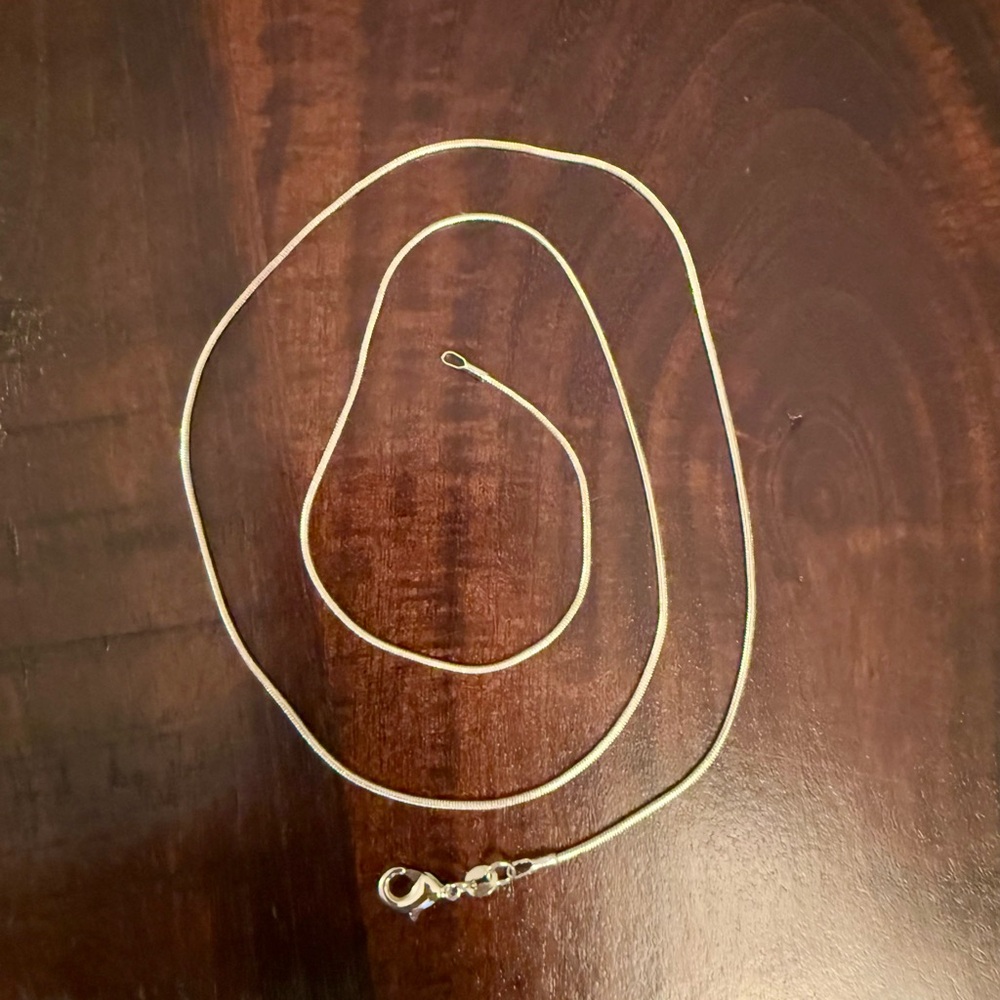 24 Inch 925 Silver Chain